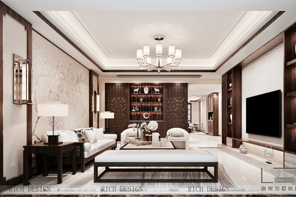 別墅環(huán)保裝飾設(shè)計，施工現(xiàn)場實景圖