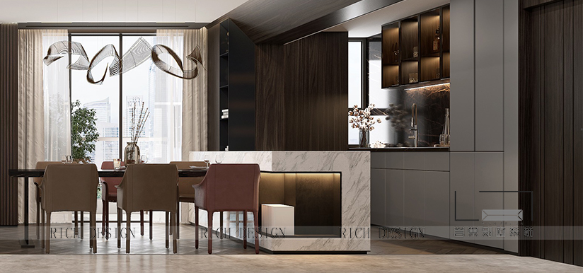 YUCHAO | 263m2 現(xiàn)代復式，極致浪漫主義