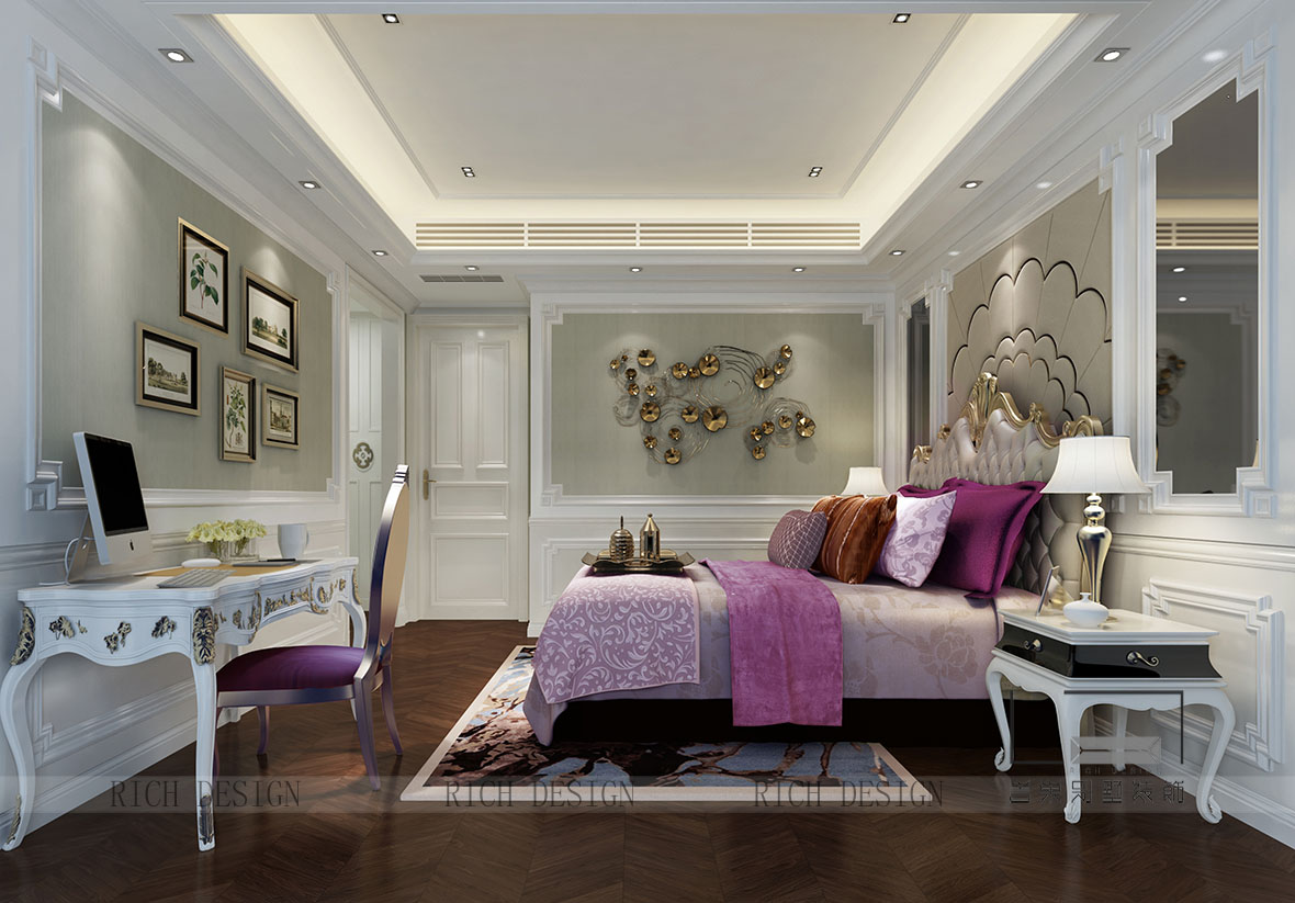 山語清暉別墅中式女孩房裝修設(shè)計(jì) 山語清暉別墅中式女孩房裝修設(shè)計(jì)欣賞圖