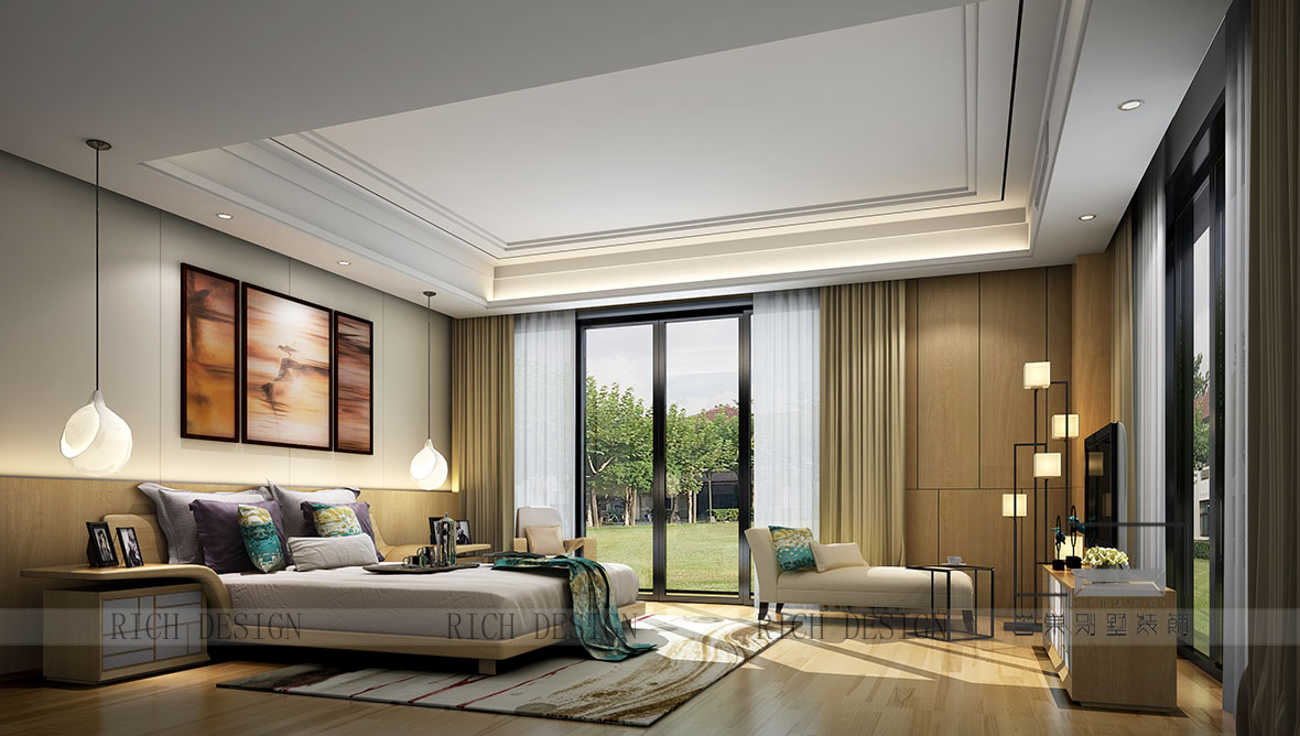 山語清暉現(xiàn)代主臥裝修設(shè)計 山語清暉現(xiàn)代主臥裝修設(shè)計效果圖