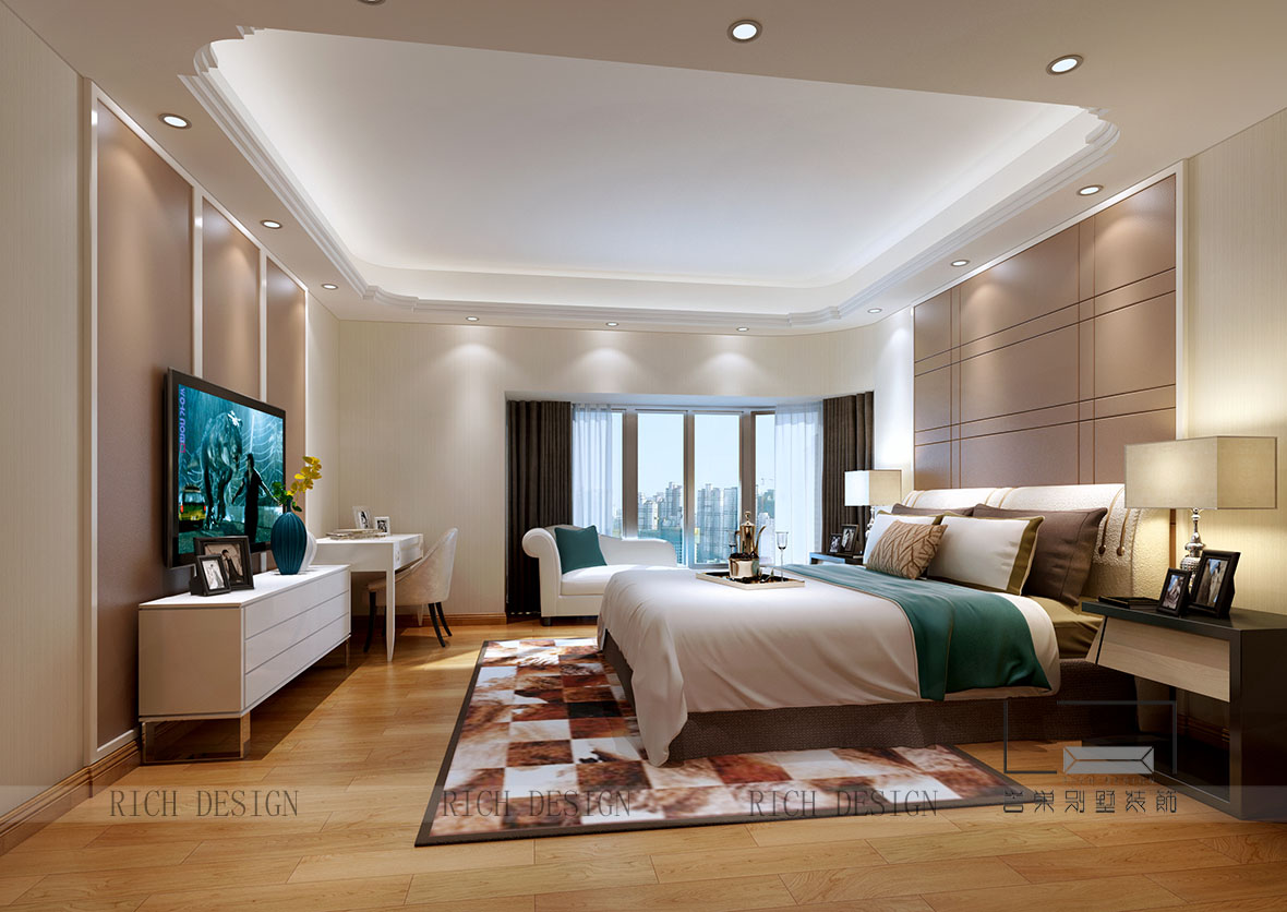 勤誠達(dá)1棟01戶型現(xiàn)代主臥裝修設(shè)計(jì) 勤誠達(dá)1棟01戶型現(xiàn)代主臥裝修設(shè)計(jì)效果圖