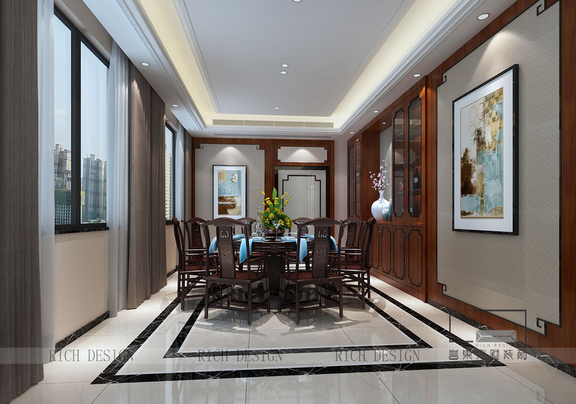 中洲二期9棟A01餐廳裝修 中洲二期9棟A01餐廳裝修效果圖