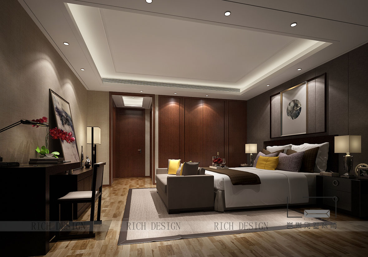 九號(hào)大院中式臥室裝修 九號(hào)大院中式臥室裝修效果圖