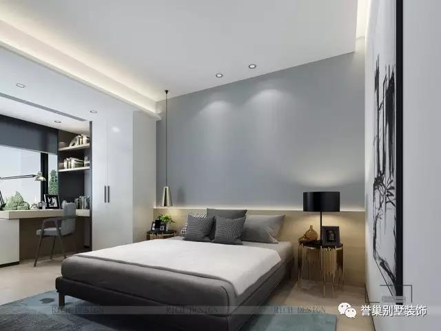 漢京山現(xiàn)代主臥裝飾設計 漢京山現(xiàn)代主臥裝飾設計效果圖