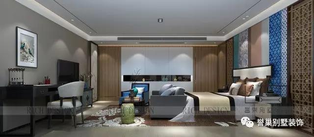 別墅中式次臥裝飾 別墅中式次臥裝飾效果圖