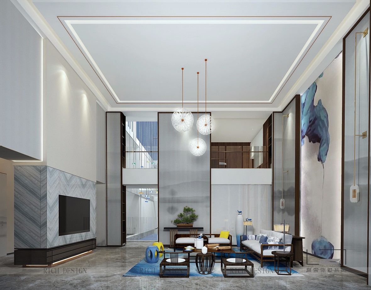 蘭江山第別墅客廳裝修設計 蘭江山第別墅客廳裝修設計效果圖