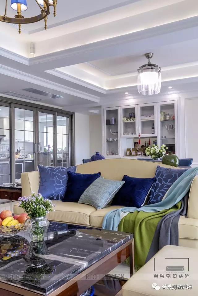 西城上筑現(xiàn)代簡(jiǎn)約客廳角度一裝飾效果圖