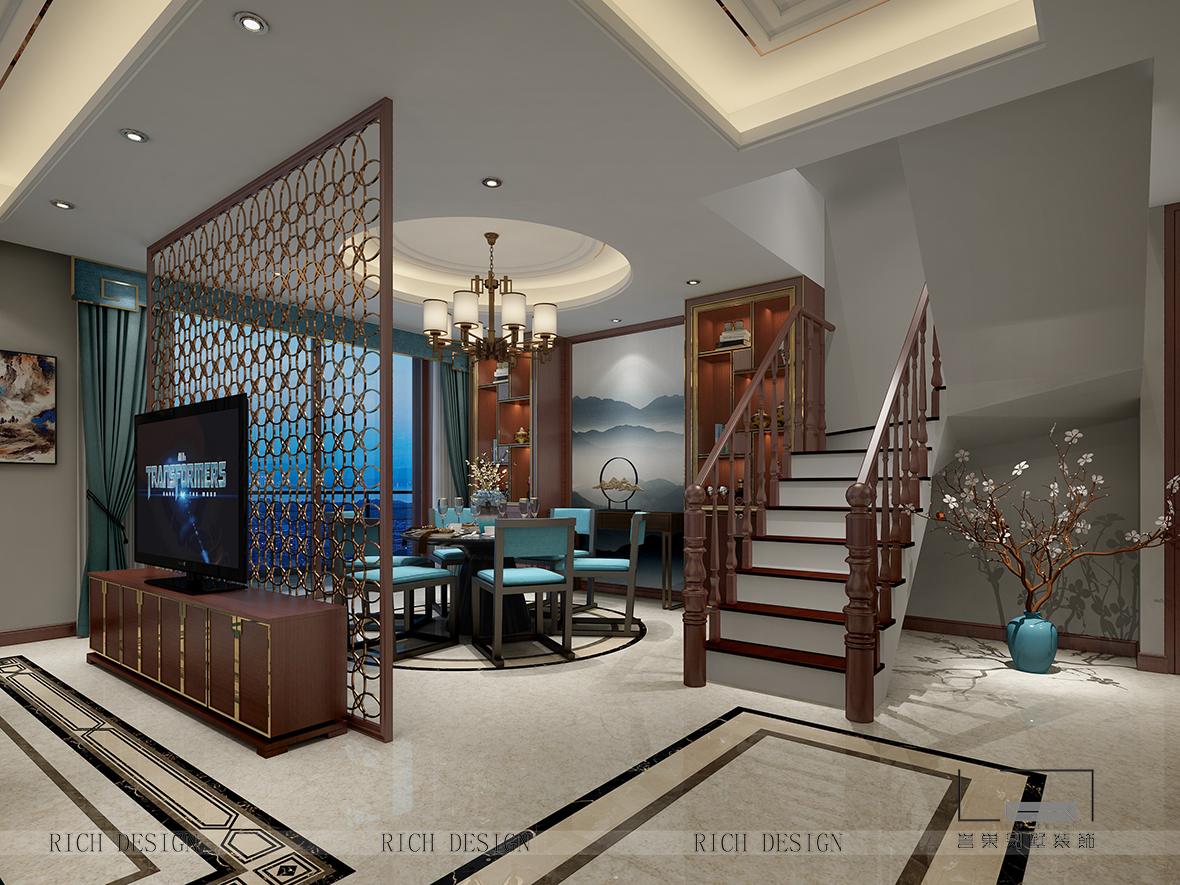 壹方中心復(fù)式餐廳裝飾效果圖 壹方中心復(fù)式餐廳裝飾效果圖