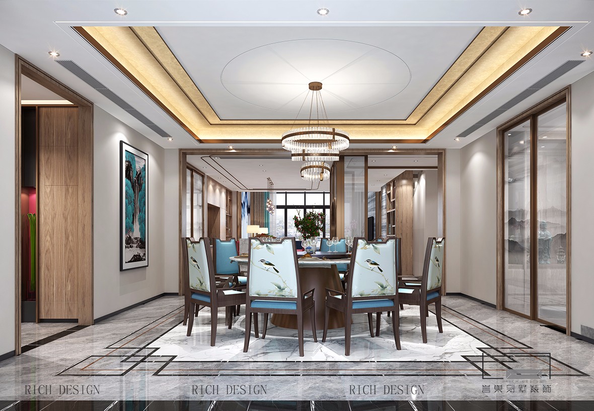 拾樂(lè)府中式餐廳裝飾效果圖 拾樂(lè)府中式餐廳裝飾效果圖