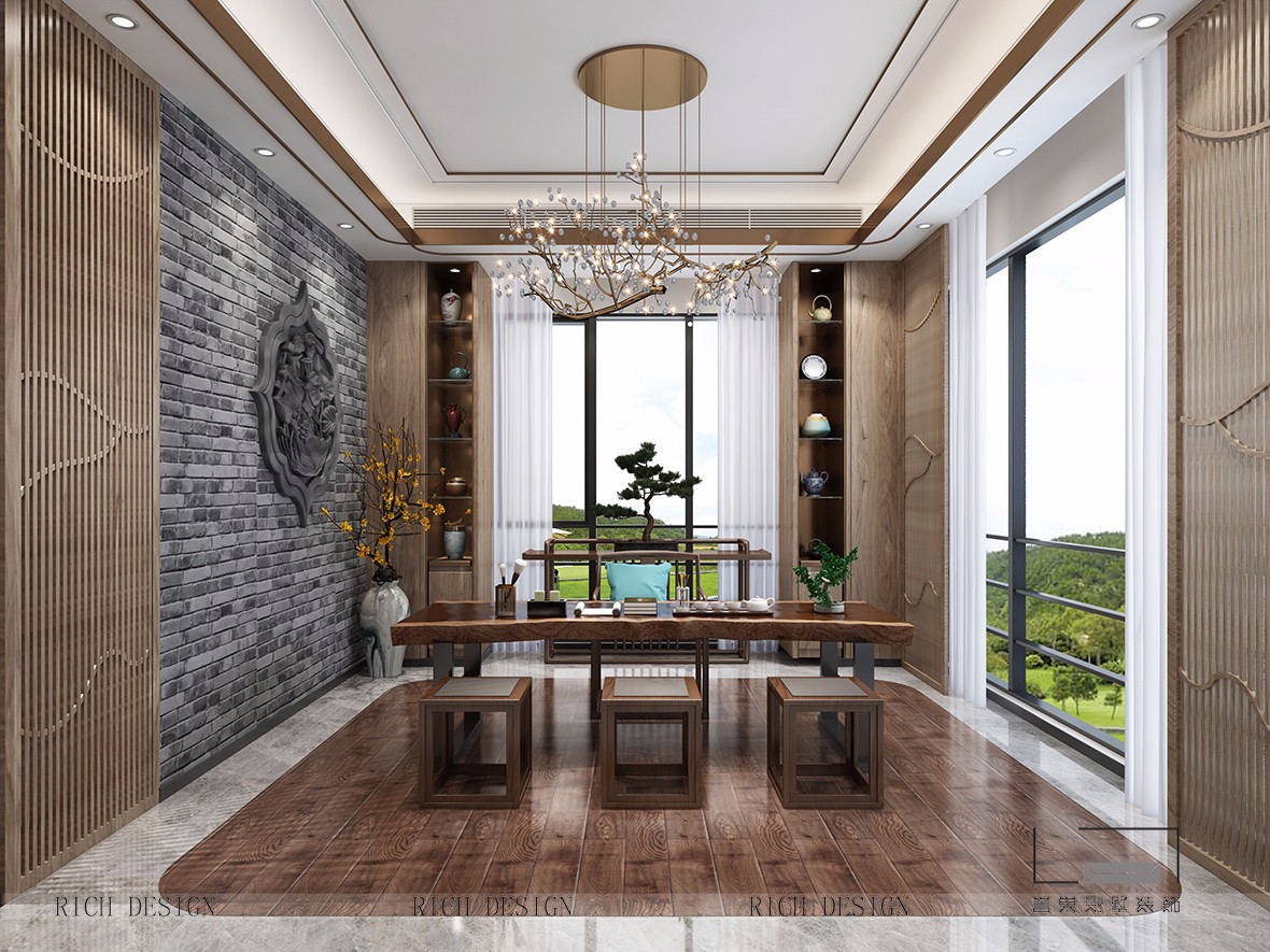 拾樂(lè)府中式品茗區(qū)裝飾效果圖 拾樂(lè)府中式品茗區(qū)裝飾效果圖