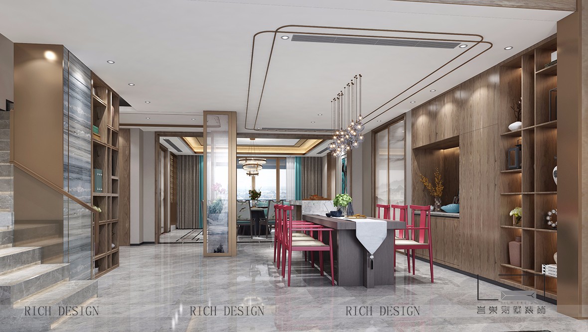 拾樂(lè)府中式西櫥裝飾效果圖 拾樂(lè)府中式西櫥柜裝飾效果圖