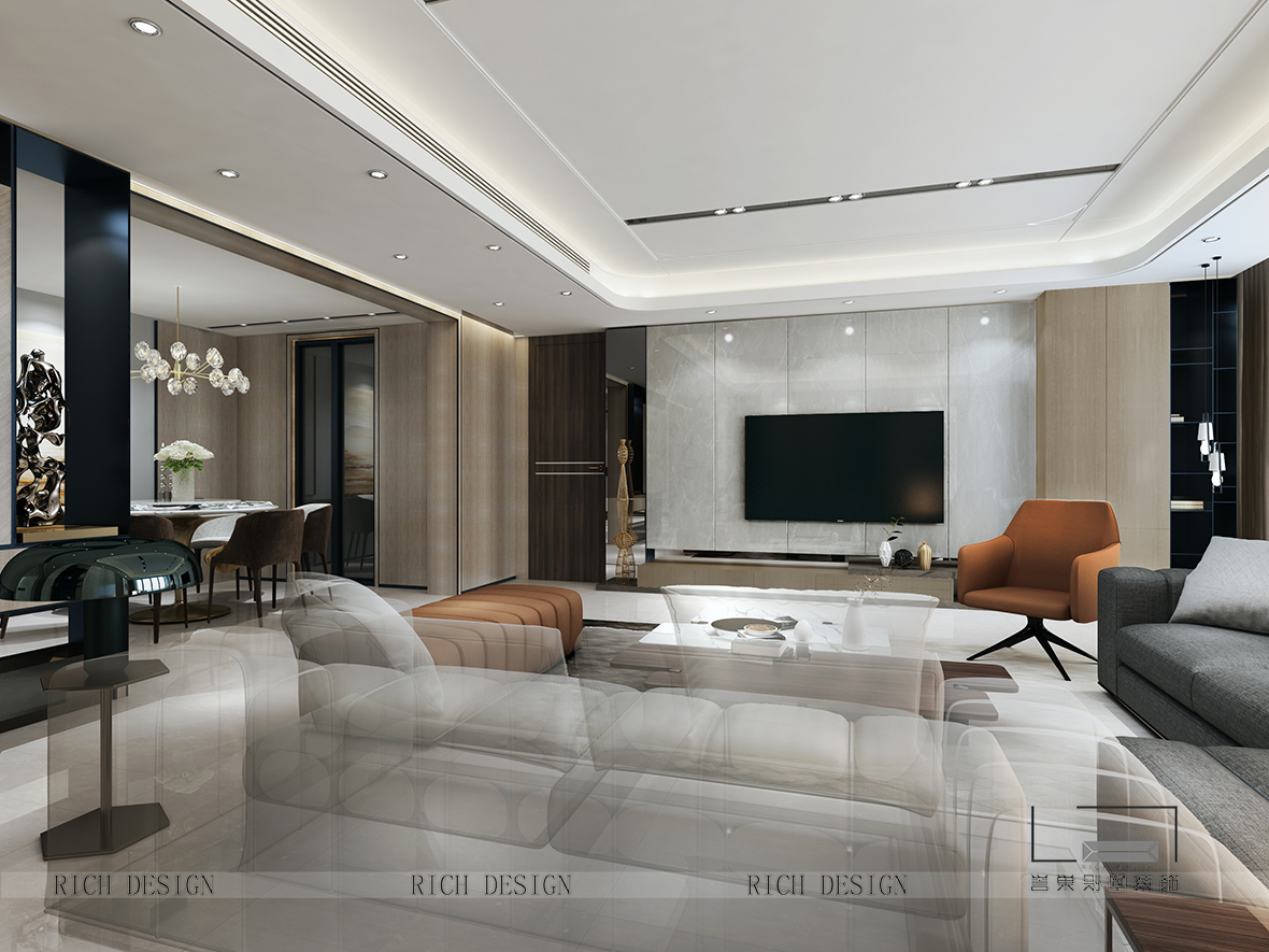 現(xiàn)代別墅客廳裝飾效果圖 現(xiàn)代別墅客廳裝飾效果圖