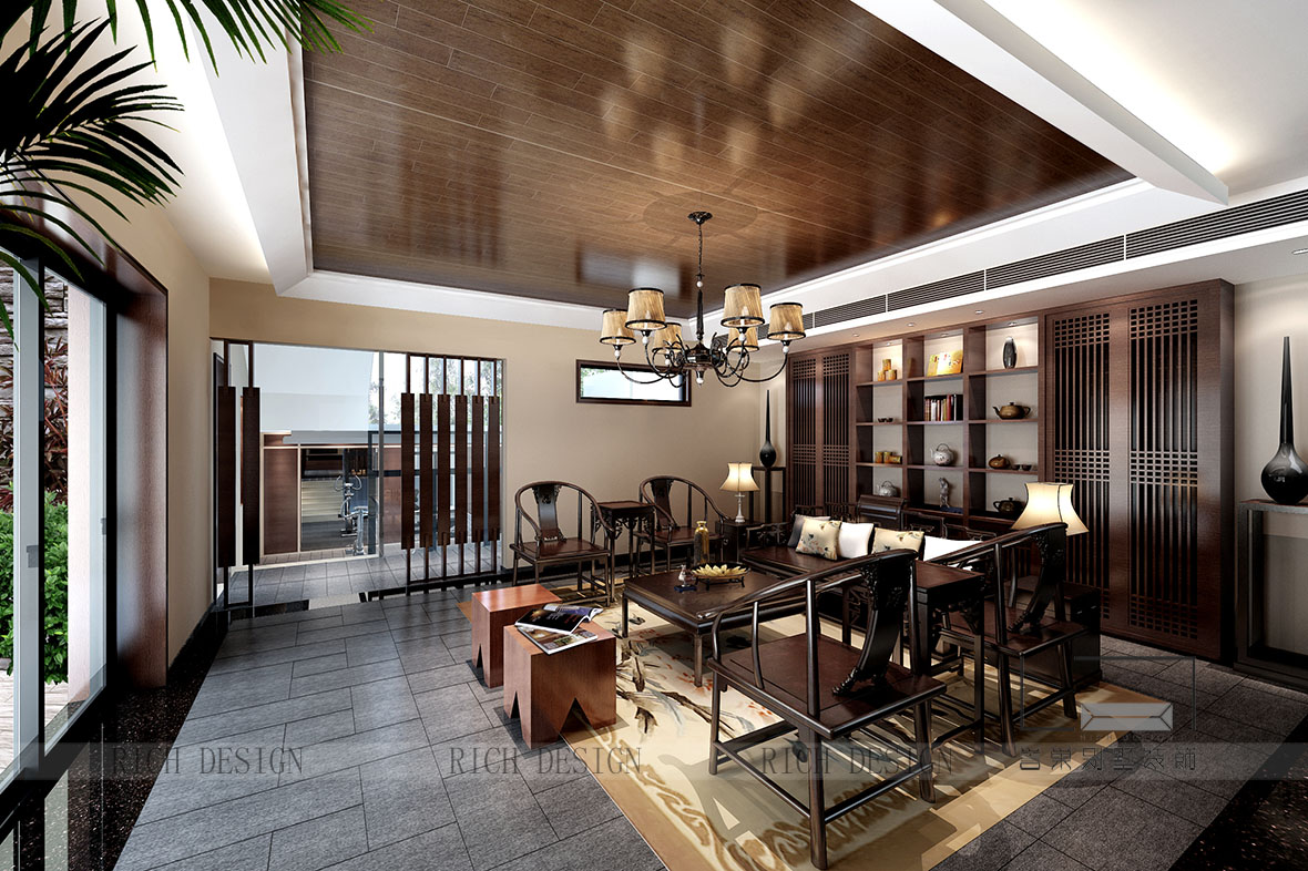 別墅中式地下室裝修設(shè)計(jì) 別墅中式地下室裝修設(shè)計(jì)