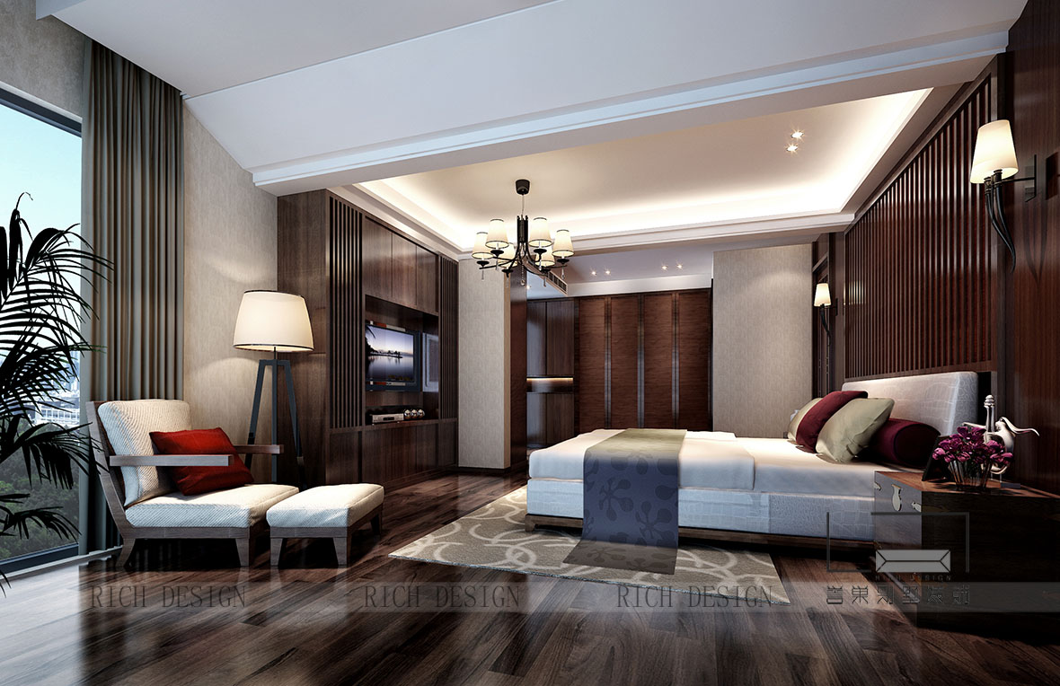 別墅中式次臥裝修設(shè)計(jì) 別墅中式次臥裝修設(shè)計(jì)