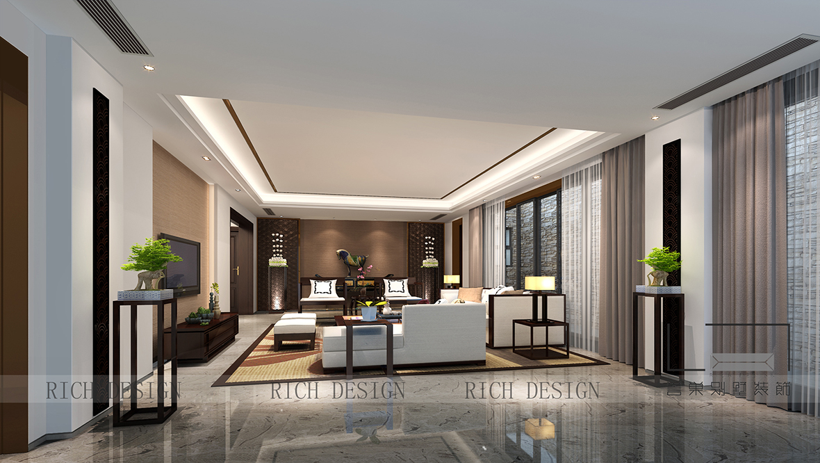 深圳曦城別墅裝修效果圖案例 深圳曦城別墅裝修效果圖案例