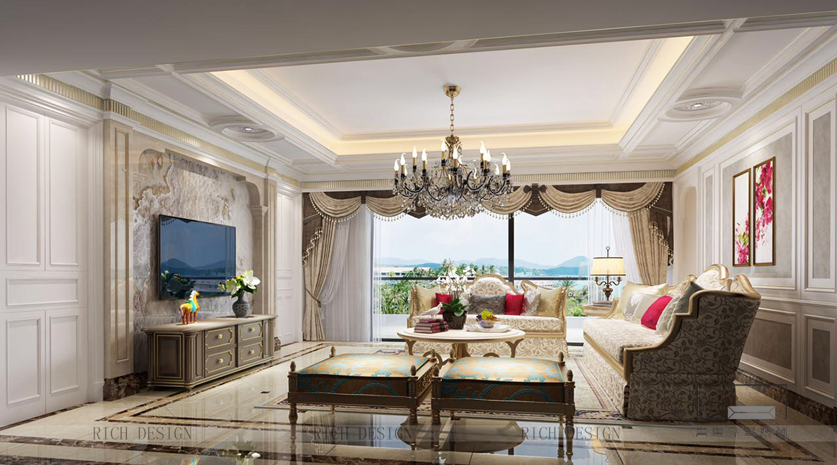 深圳博林天瑞別墅裝修效果圖案例 深圳博林天瑞別墅裝修效果圖案例