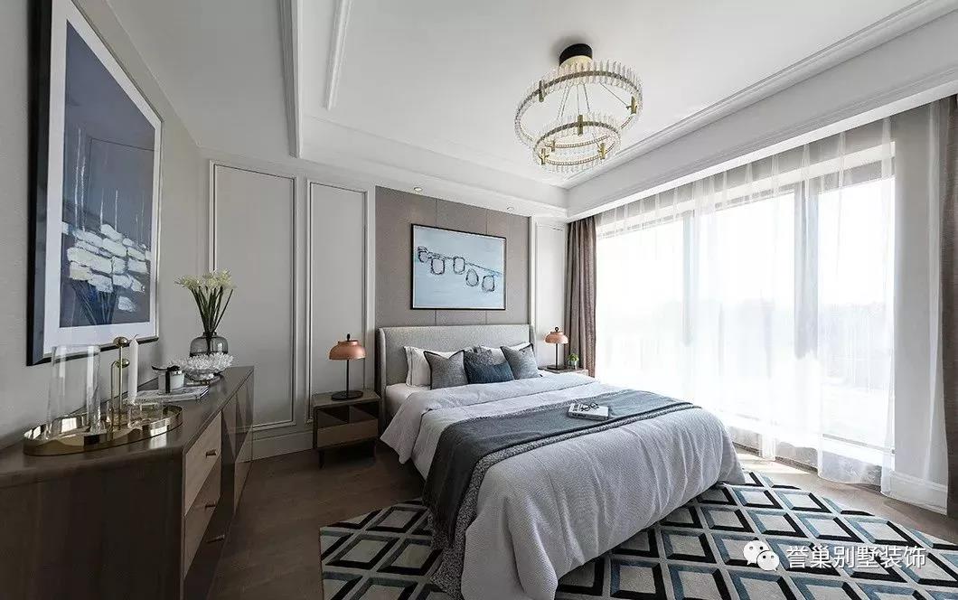 別墅裝修臥室效果圖 別墅裝修墻面臥室效果圖