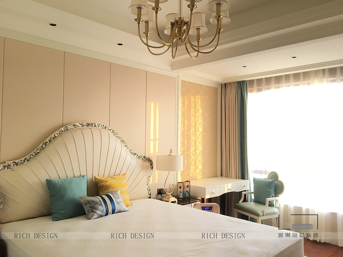 恒裕濱城美式風格裝飾效果圖