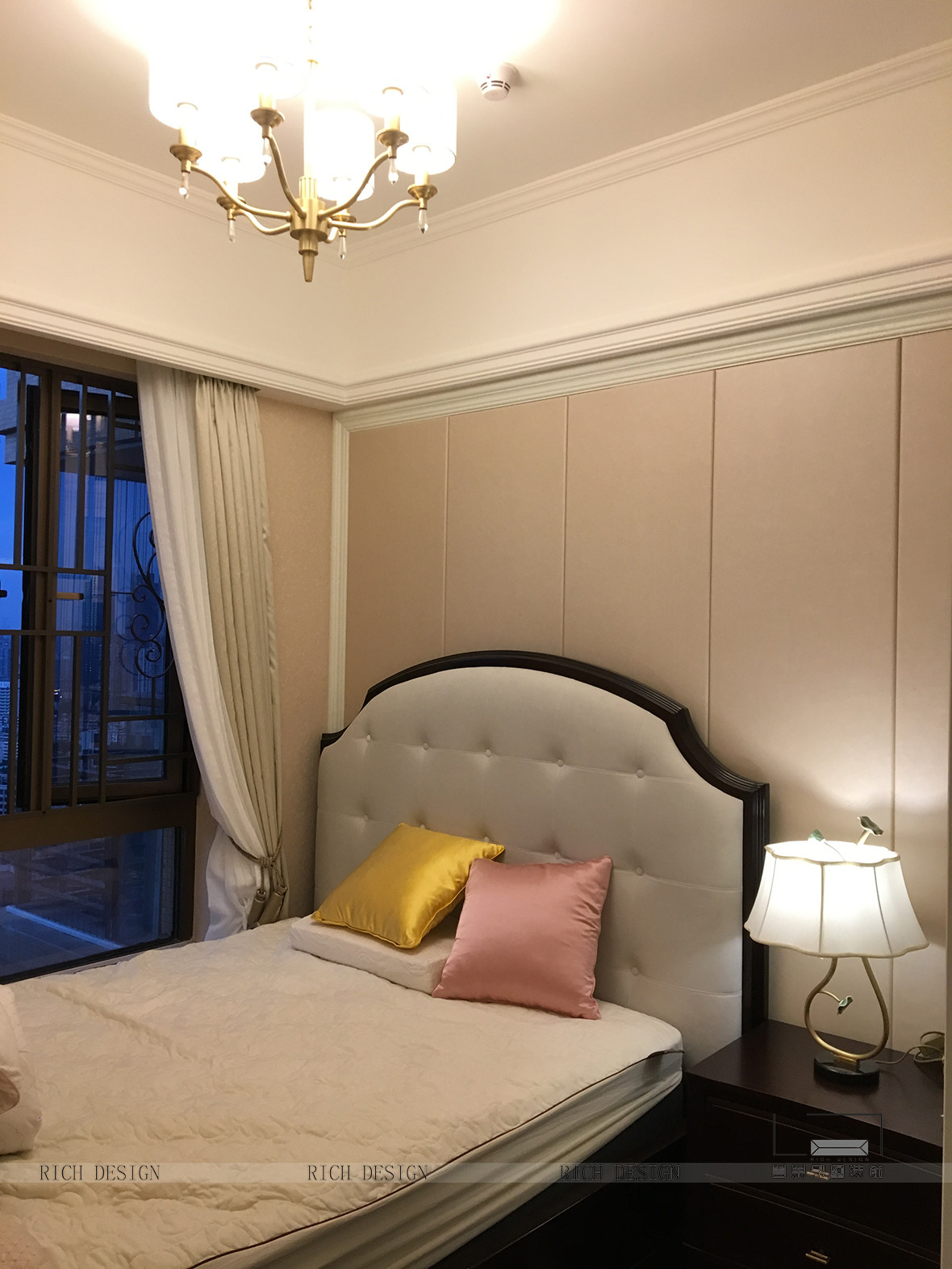 恒裕濱城美式風格裝飾效果圖