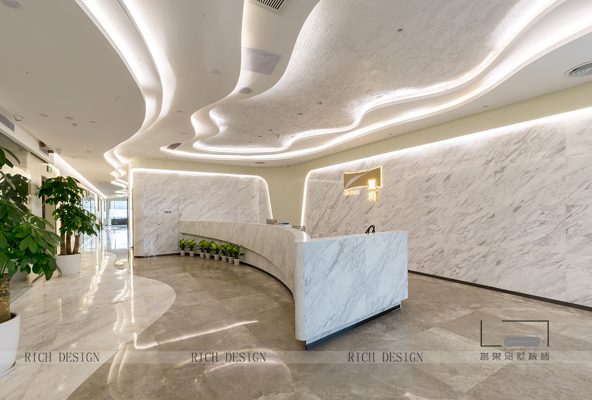 星河world現(xiàn)代風格前臺實景圖 星河world現(xiàn)代風格前臺實景圖