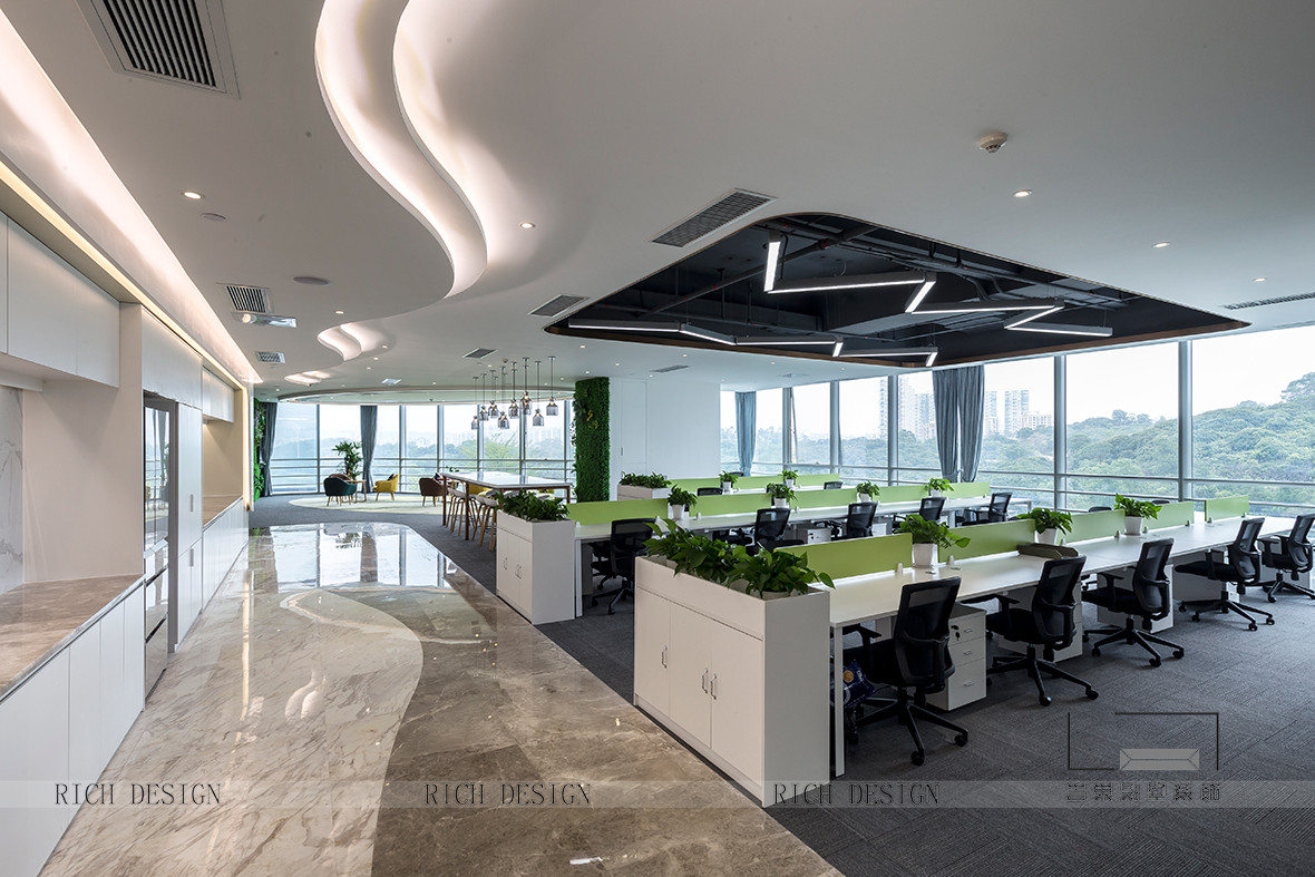 星河world現(xiàn)代風格辦公場所實景圖 星河world現(xiàn)代風格辦公場所實景圖