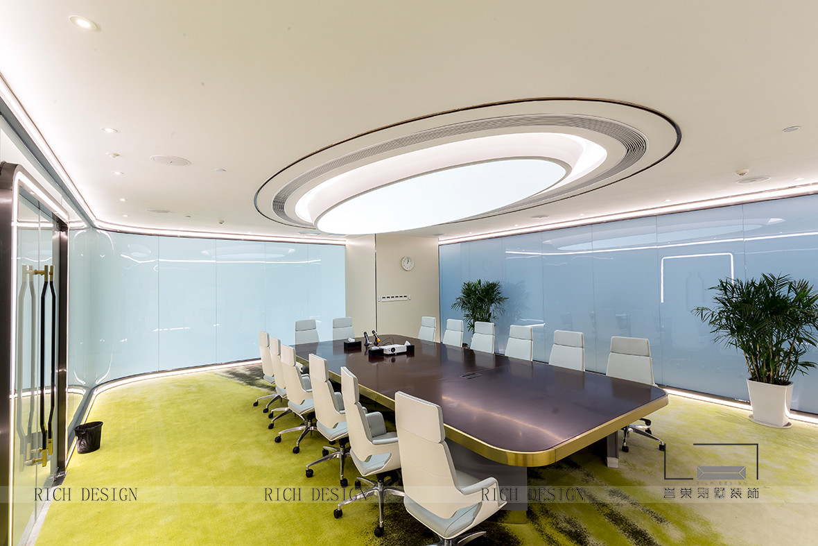 星河world現(xiàn)代風格會議室實景圖 星河world現(xiàn)代風格會議室實景圖