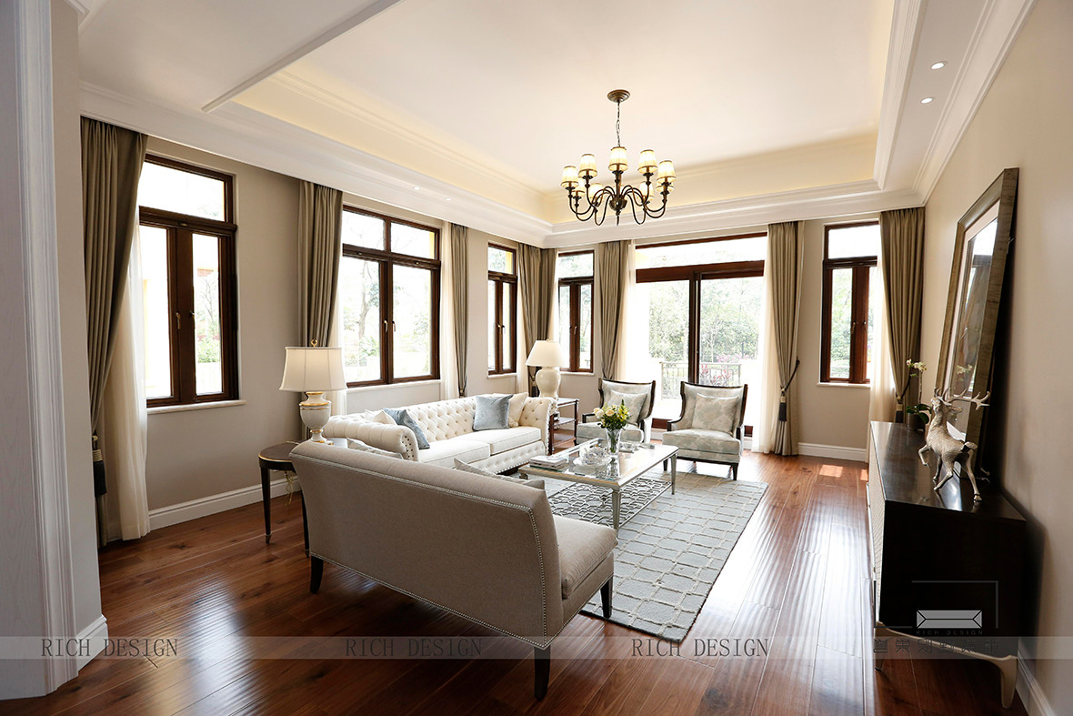 曦城別墅簡歐裝修實景圖 曦城別墅簡歐裝修實景圖