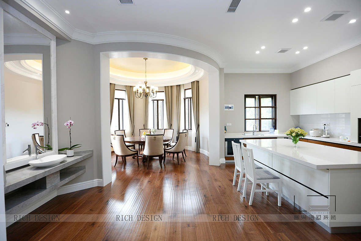 曦城別墅簡歐裝修實景圖 曦城別墅簡歐裝修實景圖